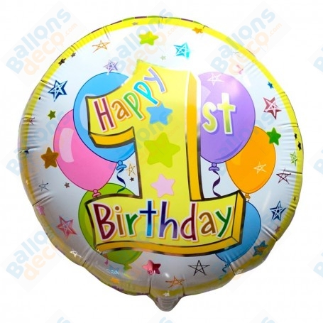 Ballon 1er Anniversaire 1 an