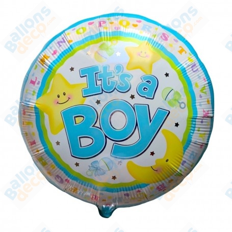 Ballon Baby Boy pour une naissance