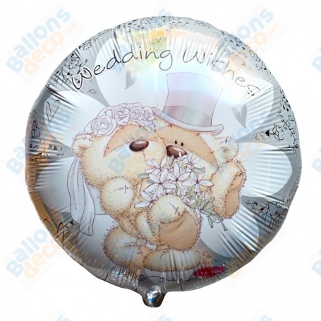 Ballon Couple D'oursons Mariage