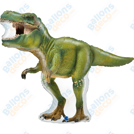Ballon T-rex Vert Géant Grabo décorations ballon Anniversaire, Animaux Préhistorique.