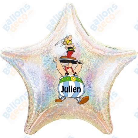 Ballon Astérix et Obélix Personnalisable Plateau