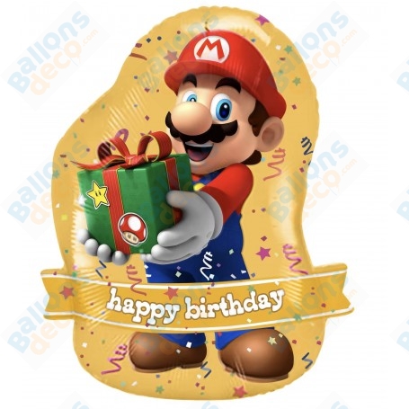 Ballon Super Mario Bros Happy Birthday Gift Anniversaire