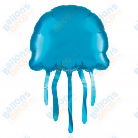 Ballon Méduse Bleu, Décorations ballons Animaux aquatiques, Anniversaire.