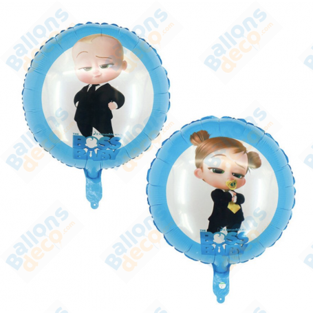 Ballon Baby Boss Deux Faces