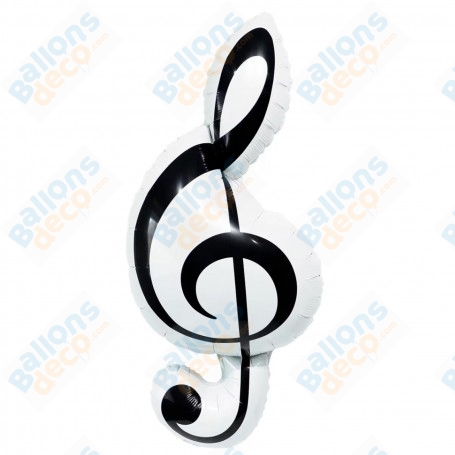 Ballon Clef de Sol Musique, Note de Musique