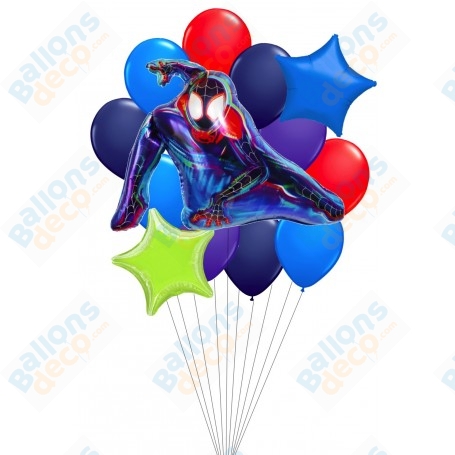 Ballons Spider-man Graphique en Grappe, Anniversaire Avengers Disney