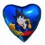 Ballon Dragon Ball Z Goku Coeur Bleu