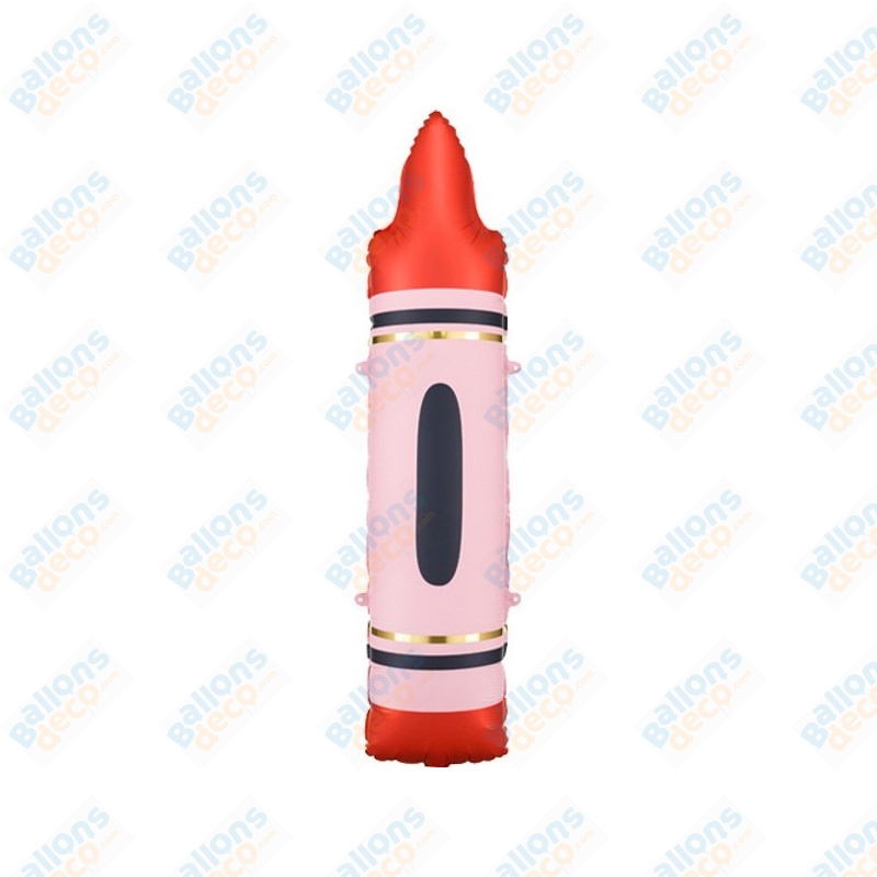 6 Crayons Géants Gonflables – Déco Rentrée Scolaire Et Graduation – PVC Coloré, 70 Cm – Pour Photos Et Décoration De Classe