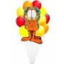 Ballons Garfield en Grappe, Anniversaire Ballon Garfield, Décorations ballons pour anniversaire.