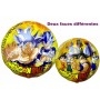 Ballons Dragon Ball Z avec 2 Faces, Décorations ballons pour anniversaire manga japonais.