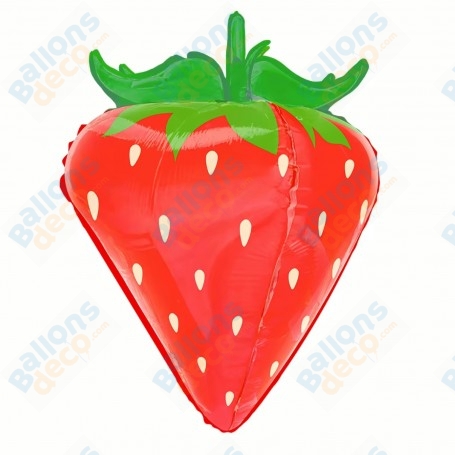 Ballon Fraise Rouge 4D, Ballon Fruit