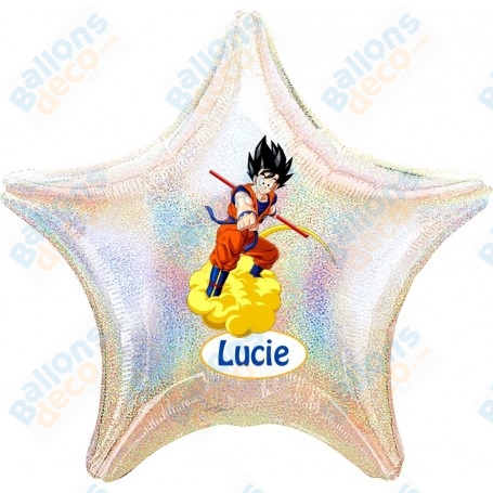 Ballon Dragon Ball Z Personnalisable 1 face, Décorations ballons pour anniversaire manga japonais.