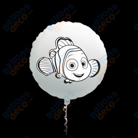 Ballon Nemo Coloriage, Anniversaire DIY Disney