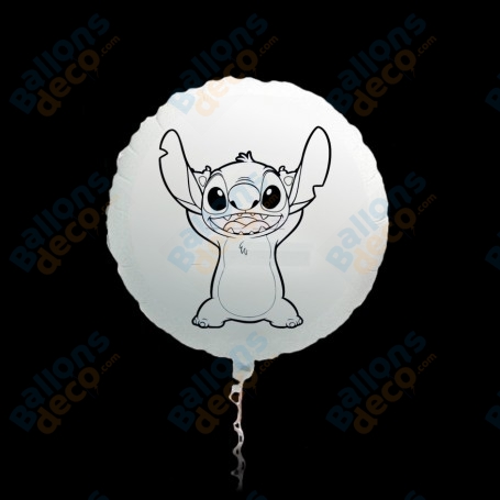 Ballon Stitch Coloriage Disney, DIY anniversaire enfant