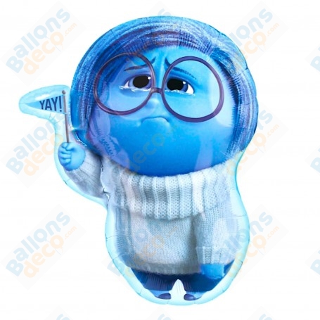 Ballon Tristesse Vice-Versa Forme Disney, Anniversaire enfant, Décorations ballons pour anniversaire.
