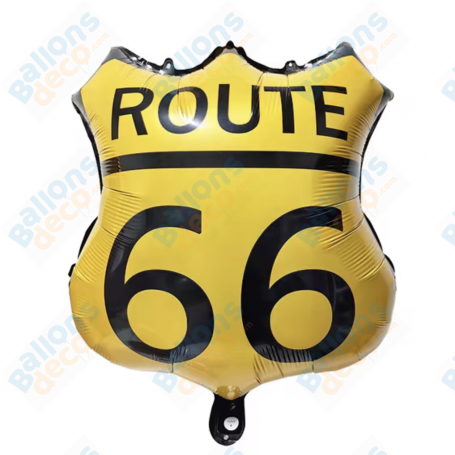 Ballon Route 66 Américain, Décoration Route