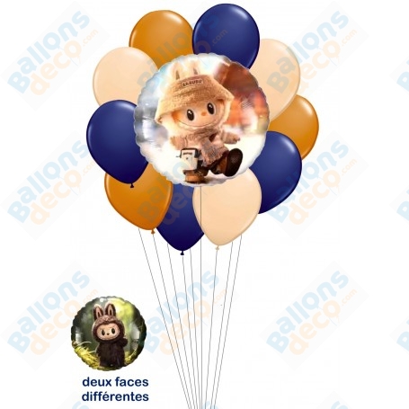 Ballons Labubu en Grappe Deux Faces, Décoration ballon, The Monsters