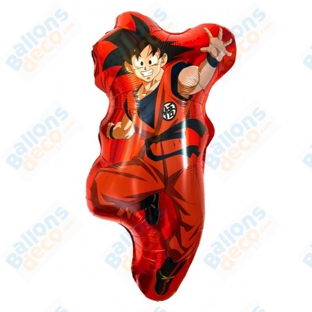 Ballon Dragon ball Z Jump Rouge, Décoration anniversaire ballons Manga.