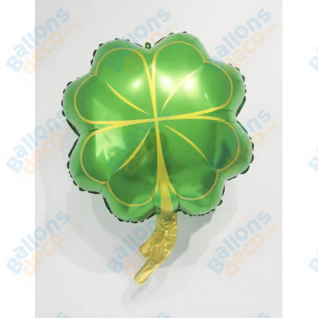 Ballon Trèfle Vert 4 Feuilles