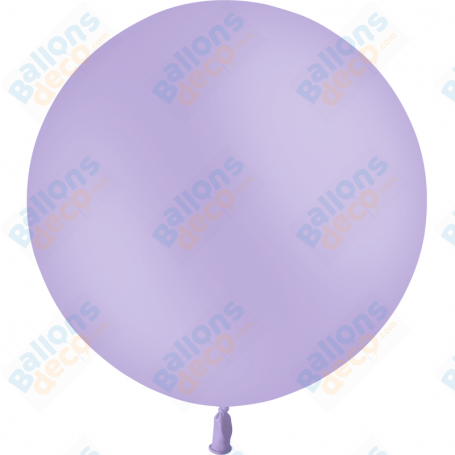 Ballon Lilas Géant de Couleurs 85 cm