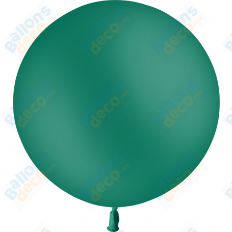 Ballon Vert Sapin Géant de Couleurs 85 cm