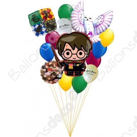 Ballons Harry Potter Choixpeau Luxe en Grappe
