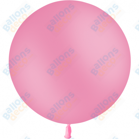 Ballon Rose Candy Géant de Couleurs 85 cm