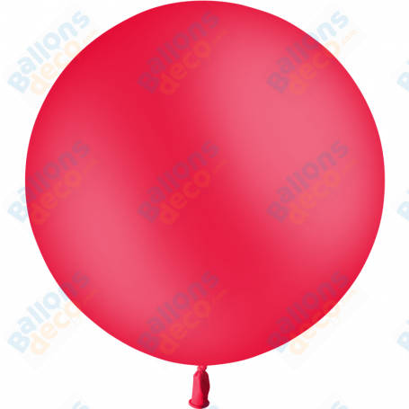 Ballon Rouge Géant de Couleurs 85 cm