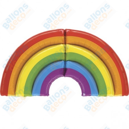 Ballon Arc-en-ciel Géant 160 cm, décoration Ballons de Fête