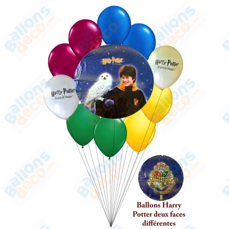 Ballons Harry Potter Avec Hedwige en Grappe