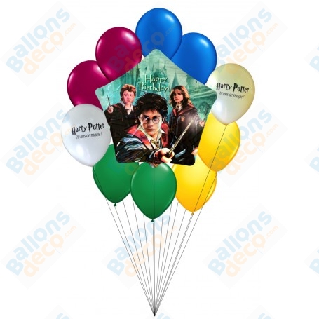 Ballons Harry Potter Etoile Hermione Ron en Grappe