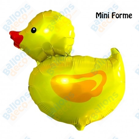 Ballon Canard Jaune Mini Air, Décoration ballons Naissance, Anniversaire, Animaux de la ferme.