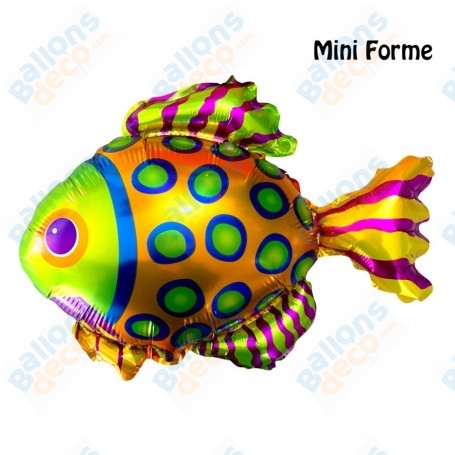 Ballon Poisson Poids Mini Air, Ballon Animaux marin