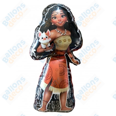 Ballon Forme Vaiana 2 et Pua, Ballon Princesse Disney Anniversaire, Décorations ballons pour anniversaire.