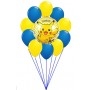 Ballons Pikachu en Grappe