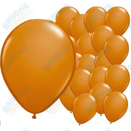 Ballons Ronds de baudruche Standard Marron claire de 30 cm. décoration ballons, arche anniversaire Mariage