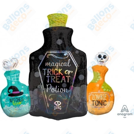 Ballon Potions Halloween Holographique