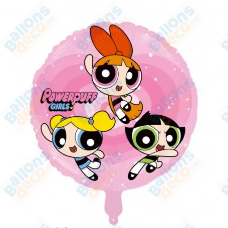 Ballon Les Super Nanas Groupe Rond, Décoration ballons Kawaii