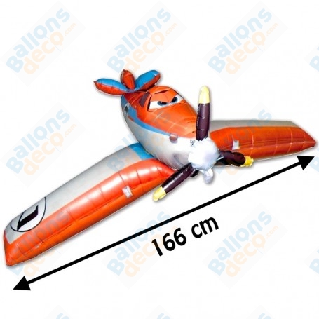 Ballon Avion Planes Géant Disney 166 cm, décorations ballons anniversaire, Personnage Disney.