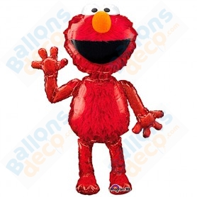 Ballon Elmo Sesame Street Géant Marcheur Anagramme, décoration ballon anniversaire personnage.