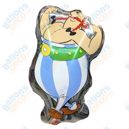 Ballon Obélix Forme Anniversaire, Décorations ballons pour anniversaire, convention de la BD.