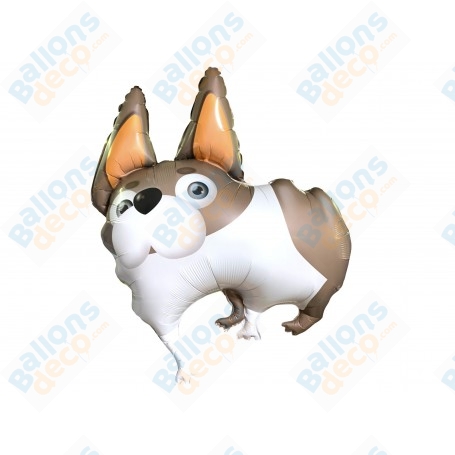 Ballon Chien Robert Bulldog Français Drôle, Décorations ballons pour anniversaire.
