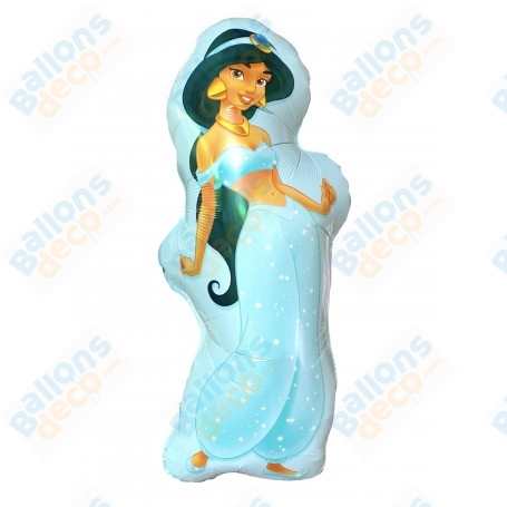 Ballon Princesse Jasmine Disney, Décorations ballons pour anniversaire.
