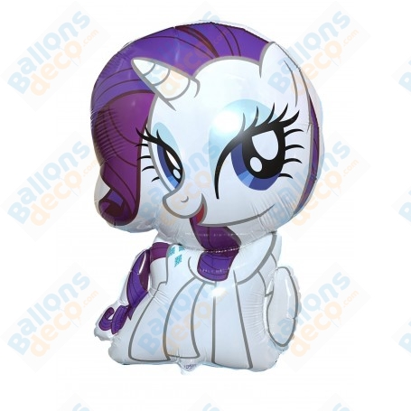 Ballon My Little Pony Rarity, Décorations ballons pour anniversaire, Kawaii.