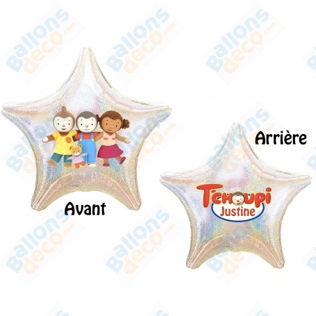 Ballon T'Choupi et ses Amis avec Logo et Prénom, Décorations ballons pour anniversaire.