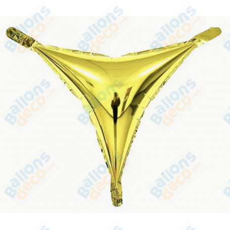 Ballon Forme de Triangle De couleurs Or, Décorations ballons pour anniversaire, Mariage, Naissance, Vitrine de magasin, Noël.