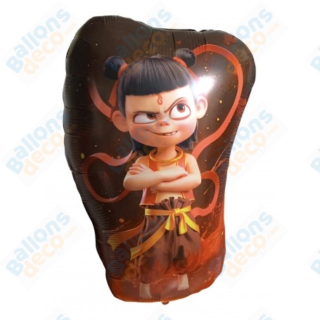 Ballon de Nezha en forme, Décorations ballons pour anniversaire, Kawaii, Manga.