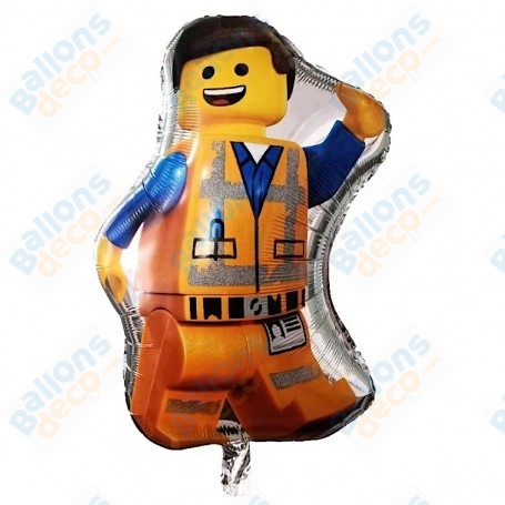 Ballon LEGO Forme Argent, Décorations ballons pour anniversaire, convention LEGO.