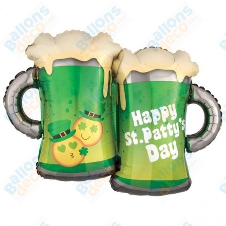 Ballon Shops de Bière Vert St-Patrick.