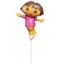 Ballon Dora L'exploratrice Mini Anagram, Décorations ballons pour anniversaire.